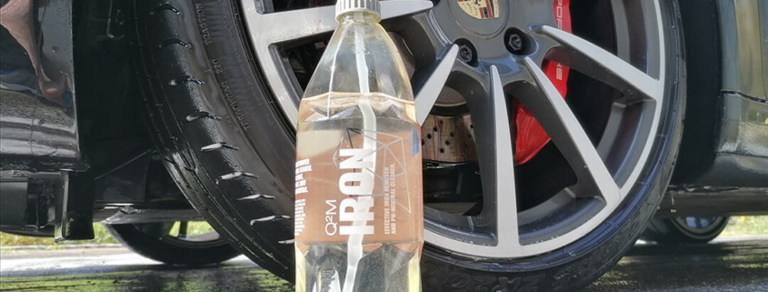 Detailing Ferrari protection jante gyeon iron